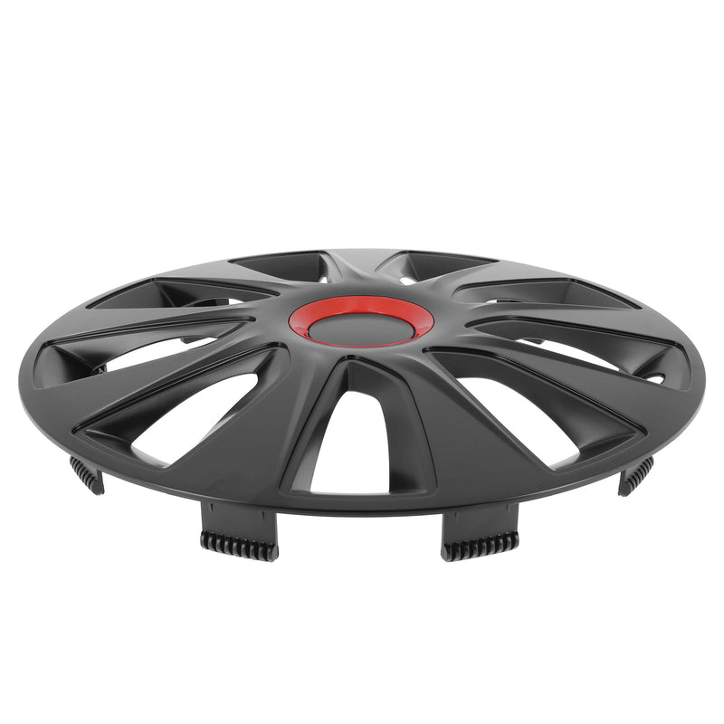 Wieldoppen 14 inch washington zwart/rood
