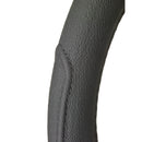 Bestelbus Stuurhoes Groot 42cm zwart Leer met zwart