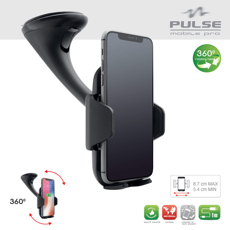 Universele smartphone houder met oplader