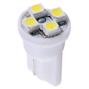 LED lampjes 4 leds T10 12V 2st