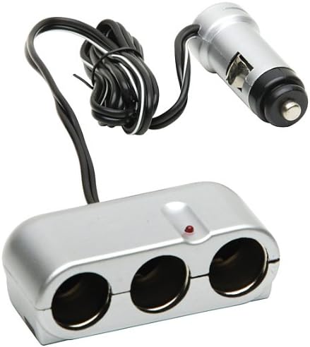 Splitter 12 volt 2 wegs met uitlaat look