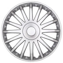 Wieldoppen 16 inch New York zilver