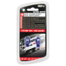 lamp T10 5W 12V blauw 2st