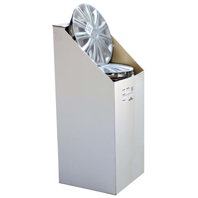 Individuele Wieldoppen zilver Alabama 13 inch 20st