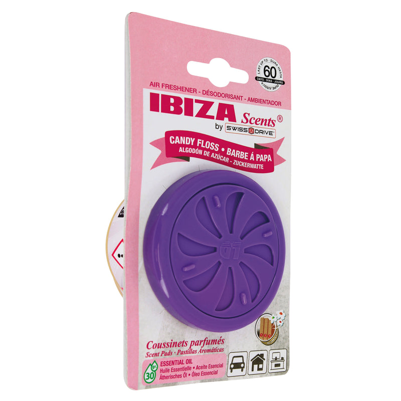Luchtverfrisser Blikje Ibiza - Snoepstof blister