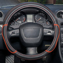 Auto stuurhoes hybrid 37-39cm rood