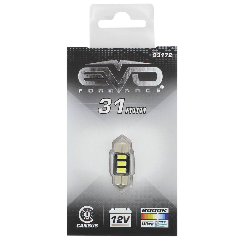 Led buislamp Canbus 31mm wit
