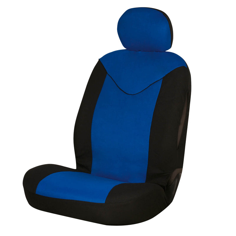 Auto stoelhoes Unicorn blauw - zwart voor 1stoel