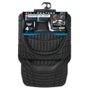 Deep dish rubber automat zwart 4st