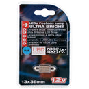 Interieur LED 13x36mm 5/10w blauw 1st