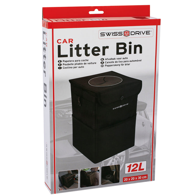 Auto prullenbak 12 Liter
