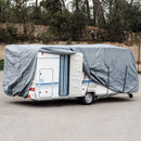 Caravan beschermhoes / afdekhoes PVC 525X225X220cm (4,65Mx5,-4