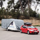 Caravan beschermhoes / afdekhoes PVC 525X225X220cm (4,65Mx5,-6