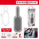 Houten kralen Stoelhoes Zwart & Wit 1 St 128x38