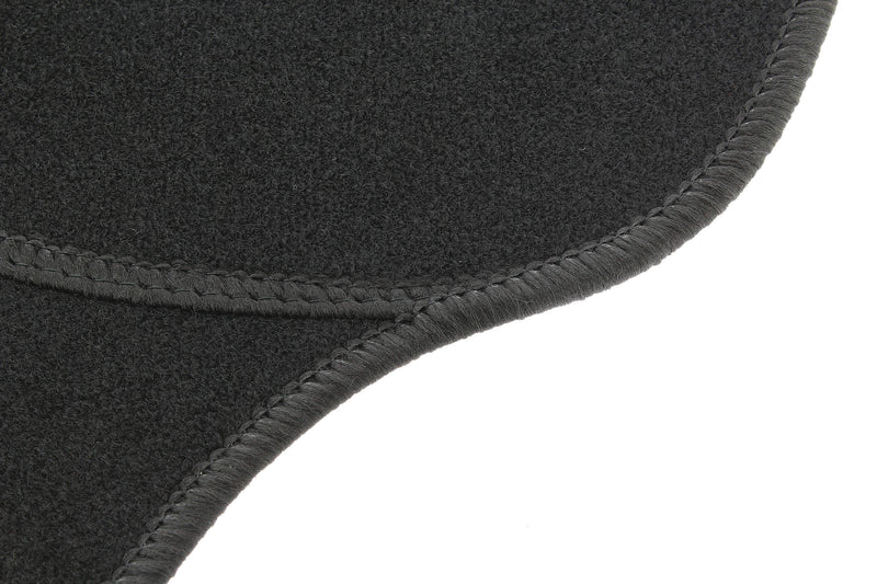 Vloermat 455x670mm/455x390mm zwart 4st