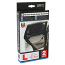 Flexibele Zonneschermkap maat L 105x56cm 2st