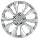 Wieldoppen 16 inch Spa zilver
