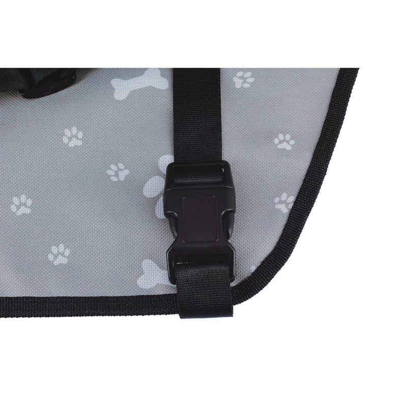 Luxe Autostoel Hond 39x39cm Grijs