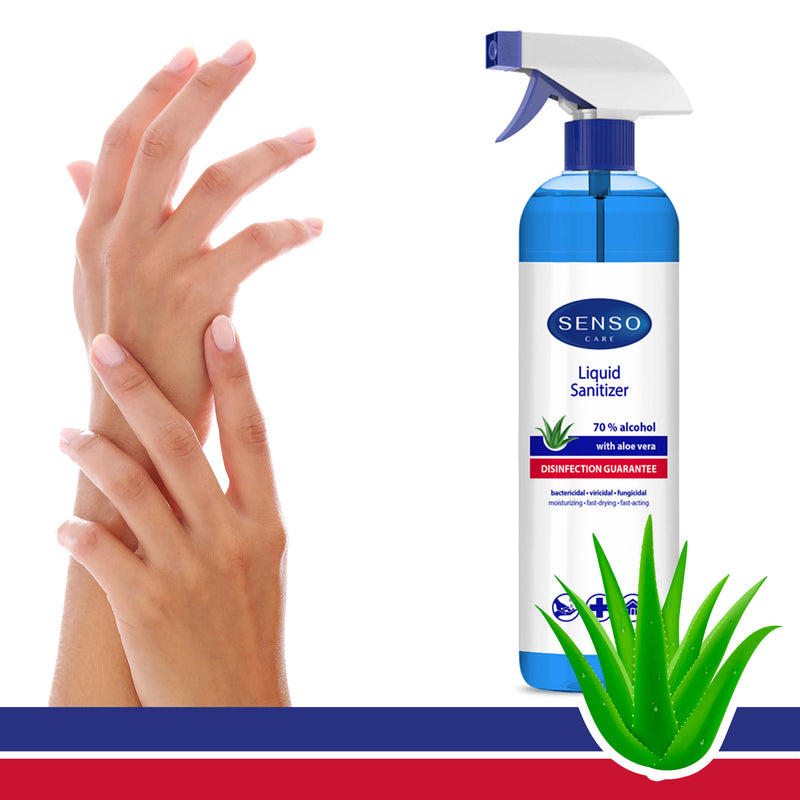 Disinfectant met Aloe Vera 70% ALC. 750ml