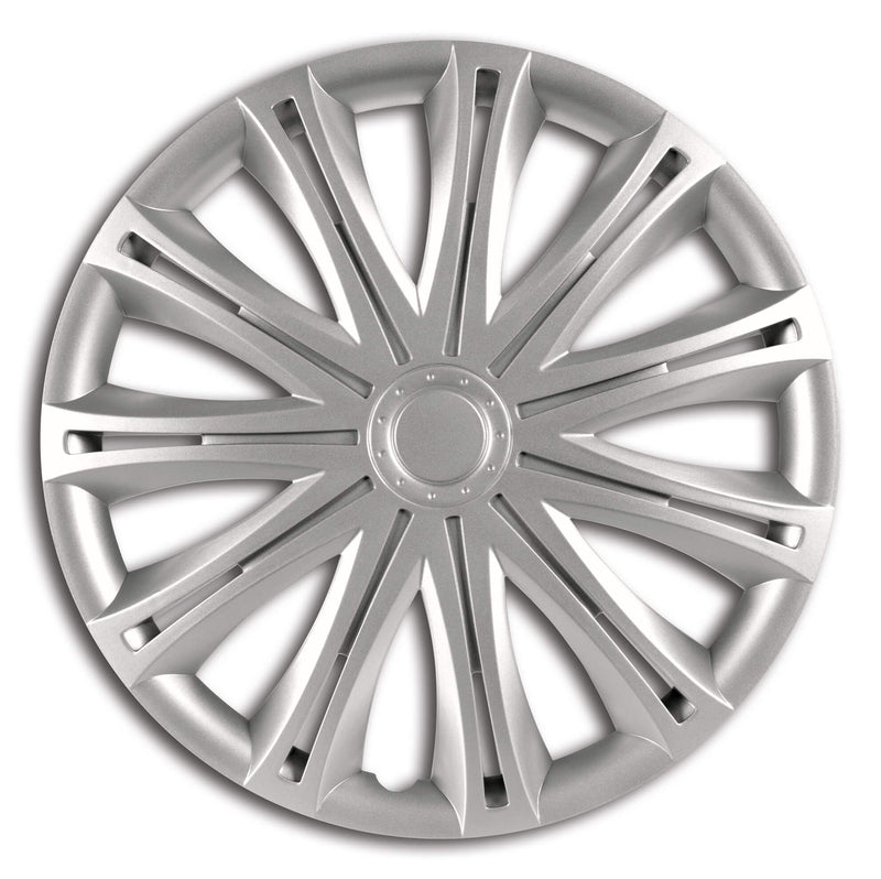 Wieldoppen 13 inch Alabama zilver