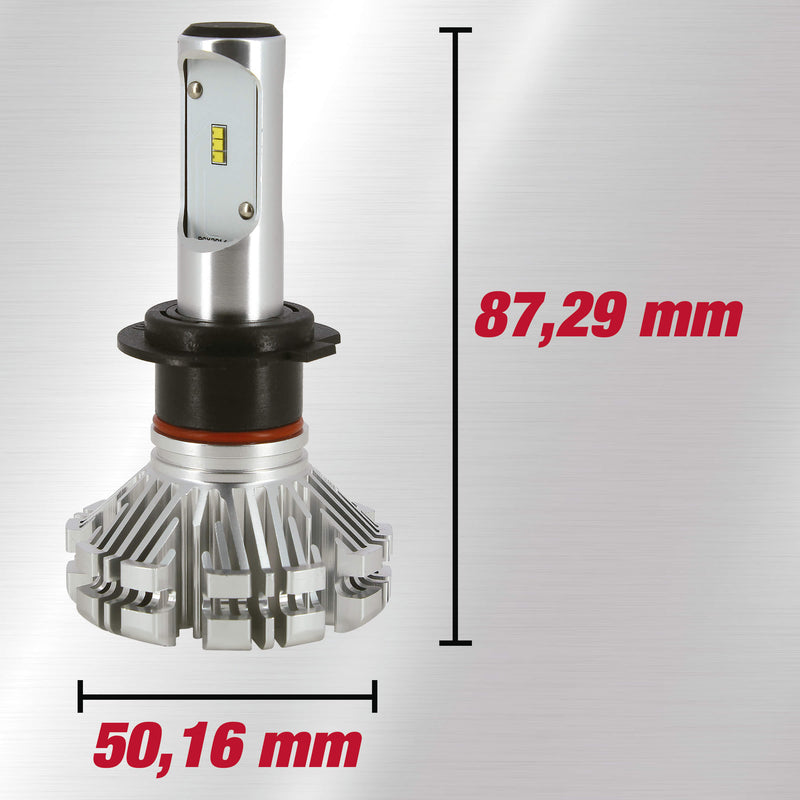HID LED CONVERSIE KIT H7 2 lampEN