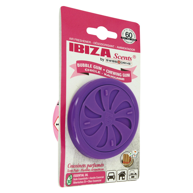 Luchtverfrisser Blikje Ibiza - Bubble Gum blister
