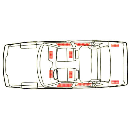 Documenten netje 25 x 30 cm