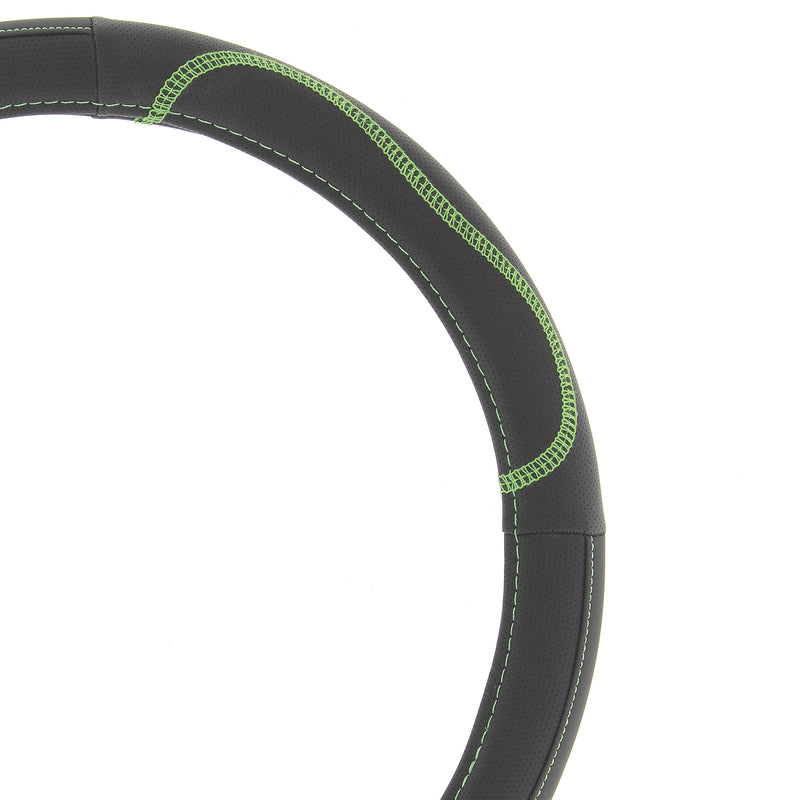 Auto stuurhoes hybrid 37-39cm groen