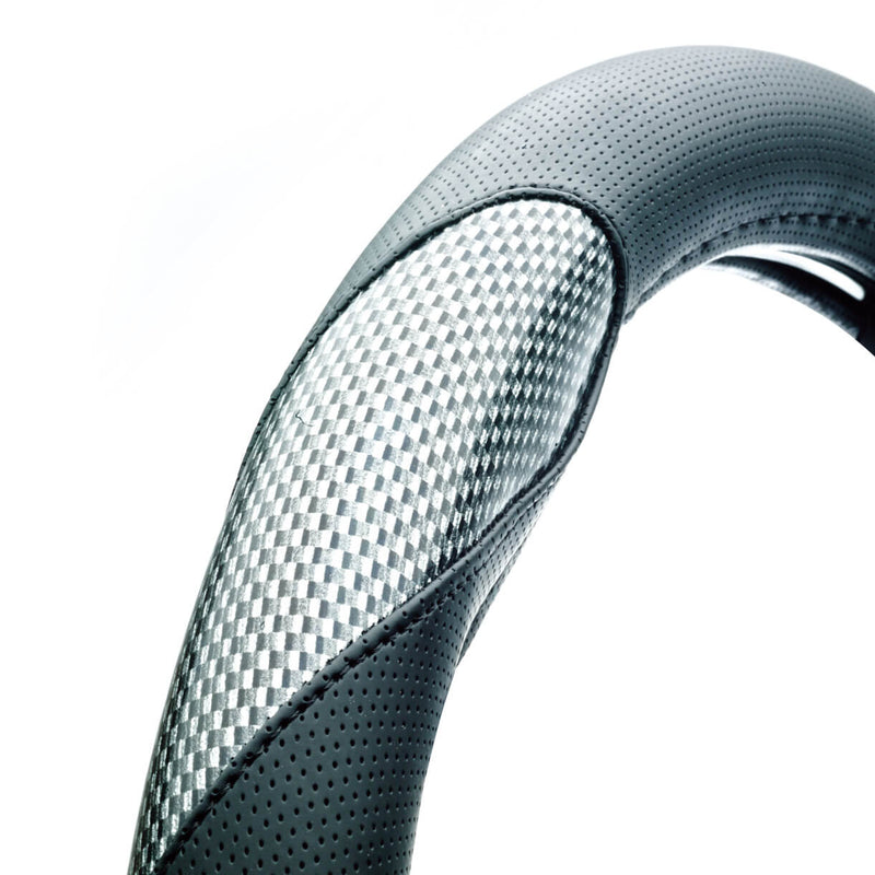 Funda Volante Race Sport NEGRA Con Carbono