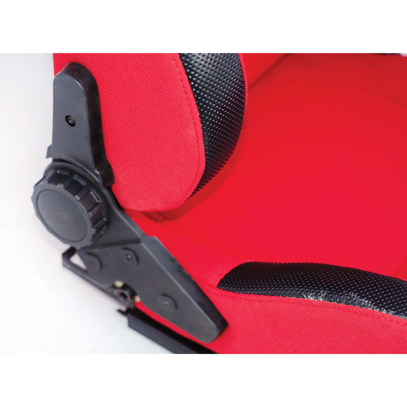 Verstelbare sportstoel Race sport rood