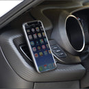 Magnetische telefoonhouder met luchtrooster clips zwart