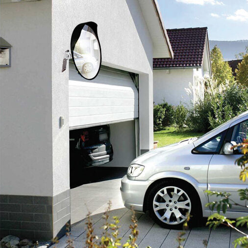 Dodehoekspiegel voor buiten 30cm dia