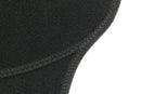 Vloermat 455x670mm/455x390mm zwart 4st