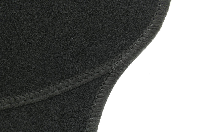 Vloermat 455x670mm/455x390mm zwart 4st