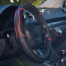 Auto stuurhoes hybrid 37-39cm rood