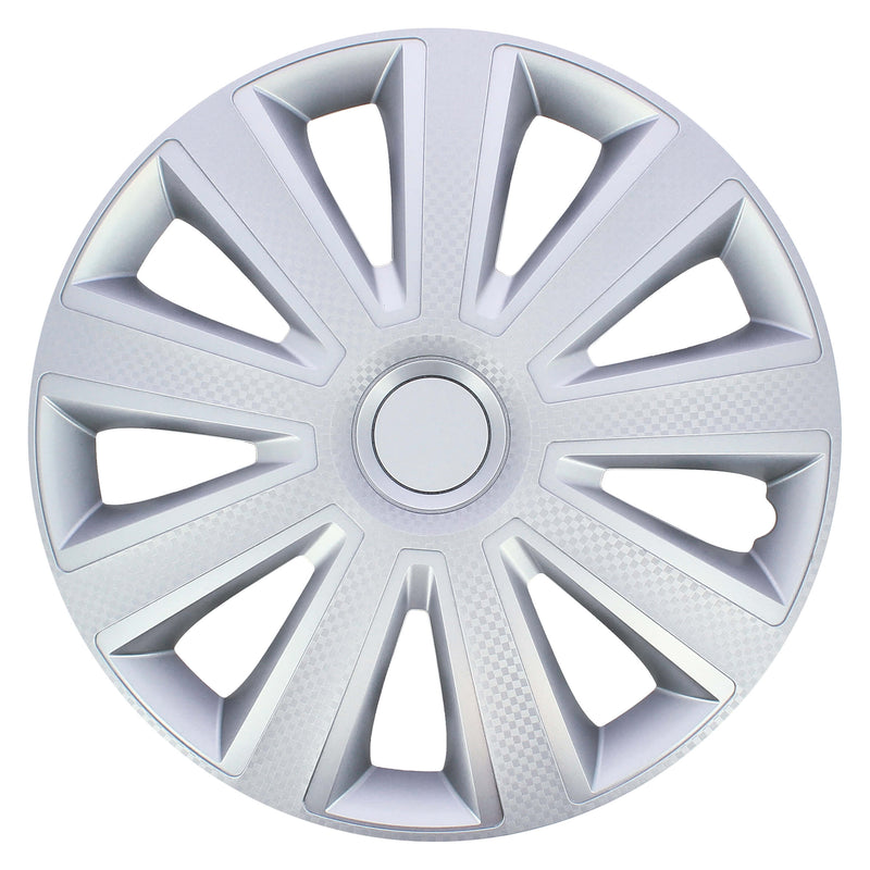 Wieldoppen 14" Kentucky Carbon Zilver