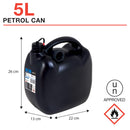 Bezinejerrycan 5L incl. flexibele buis