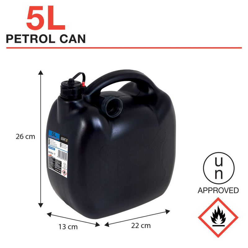 Bezinejerrycan 5L incl. flexibele buis