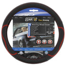 Auto stuurhoes hybrid 37-39cm rood