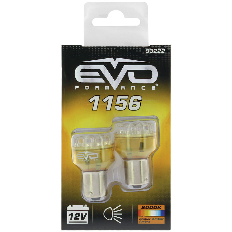 12 LED lamp 1156 (BA15S) amber