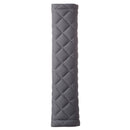 Veiligheidsgordel schouderpad 26x6 cm grijs 2st