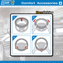 Auto stuurhoes hybrid 37-39cm wit