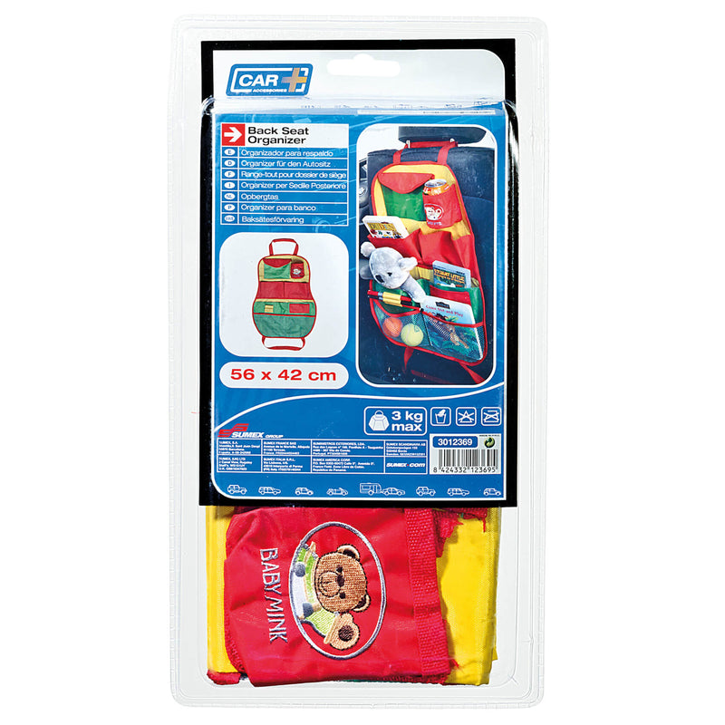 Baby organizer - achterstoel