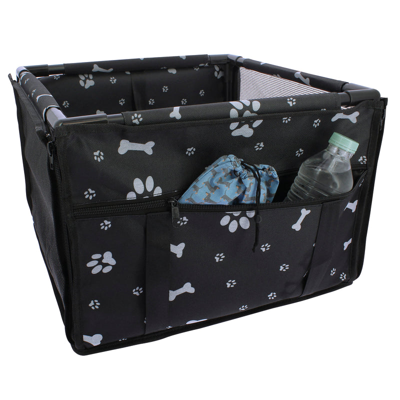 Luxe Autostoel Hond 39x39cm Zwart