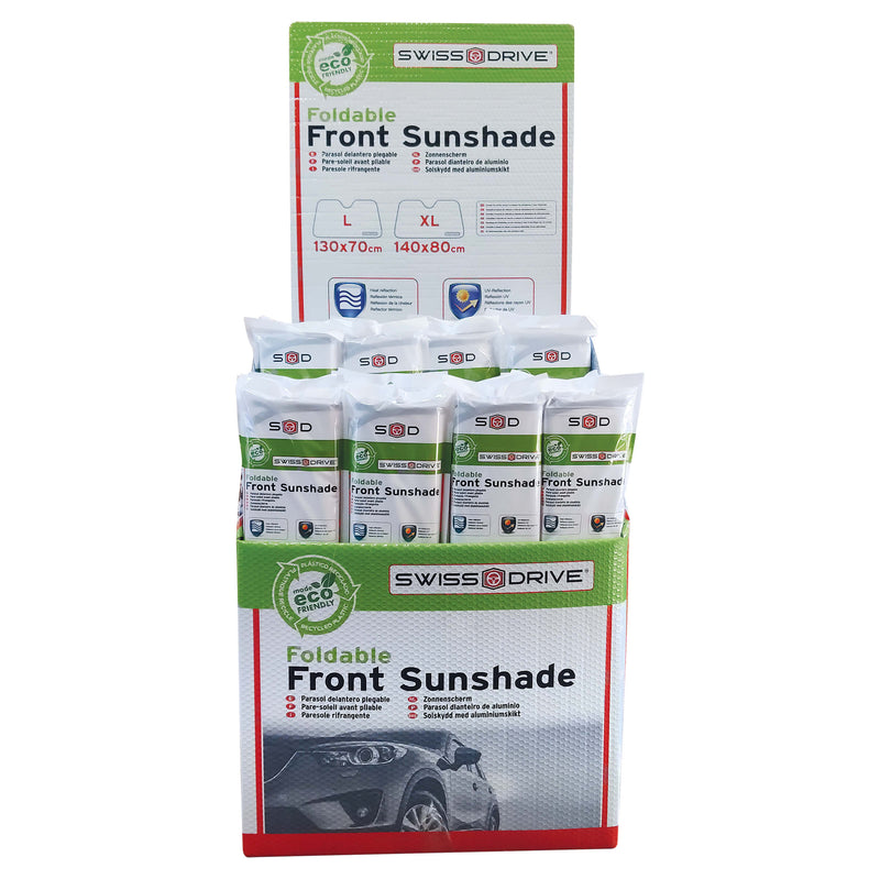 ECO-CLEAN Zonnescherm DISPLAY CASE 48PC