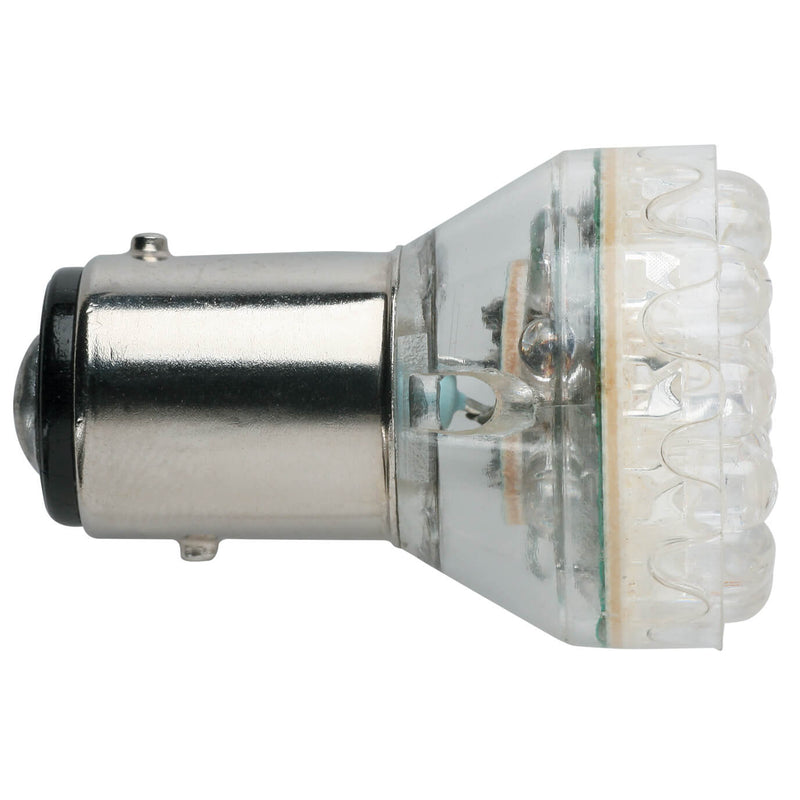 Auto Led lamp BA15S 12v 21W 1pool wit