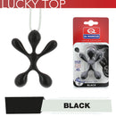 Luchtverfrisser Lucky top zwart