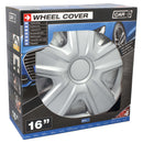 Wieldoppen Arkansas 16 inch zilver