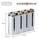 Muntenhouder -Heavy duty- Euro metaal