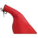 Handrem hoes leer -rood-